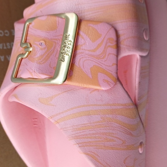 Dr. Scholl's Original Goals Buckle Slip On Wedge Sandals NIB - Picture 9 of 10